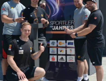 „Sportler des Jahres“ Pokalübergabe an Francesco Friedrich & Team