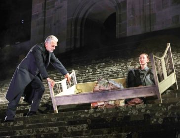 Premiere Nathan der Weise auf der Großen Treppe in Schwäbisch Hall