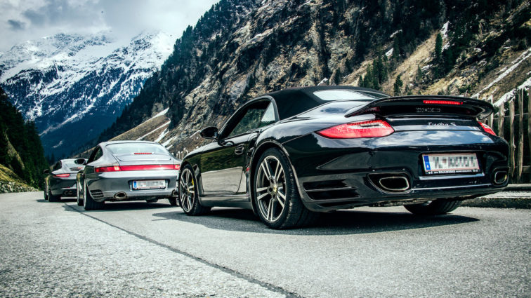 Porsche 911er-Treffen im 5-Sterne SPA-HOTEL Jagdhof*****