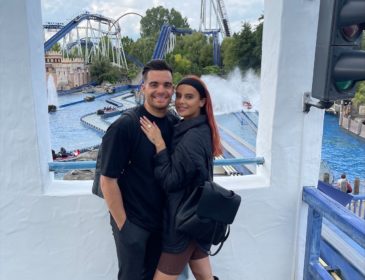 Stefano Zarrella und Romina Palm im Europa-Park