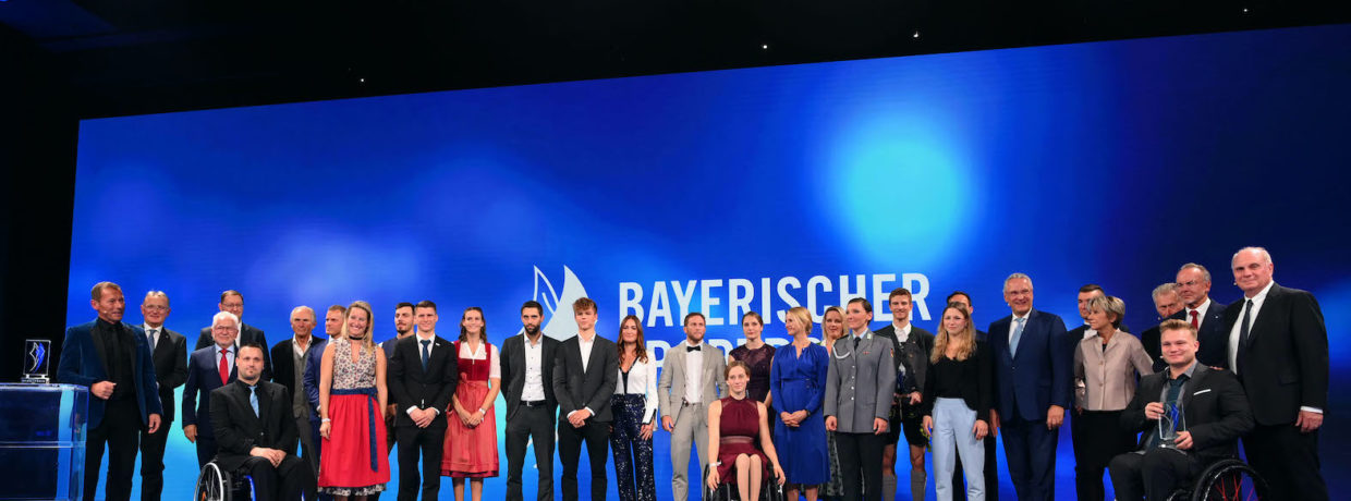 Sportminister Joachim Herrmann übergibt „Bayerischen Sportpreis 2021“
