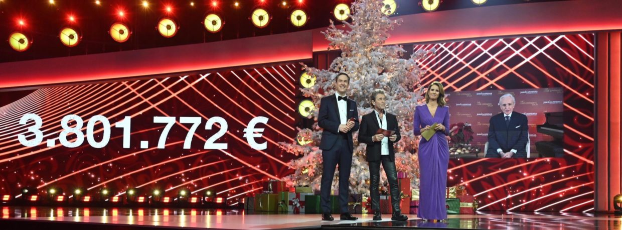 27. José Carreras Gala erzielt 3.801.772 Euro für den Kampf gegen Leukämie
