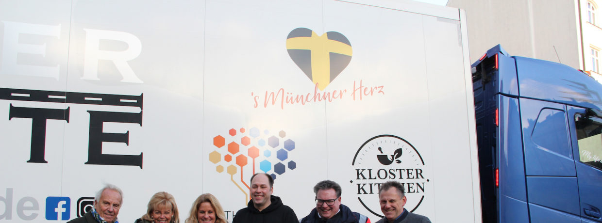 Spendenübergabe an „s’Münchner Herz“ durch THE GROW Charity e.V. & Kloster Kitchen