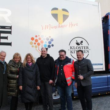 Spendenübergabe an „s’Münchner Herz“ durch THE GROW Charity e.V. & Kloster Kitchen