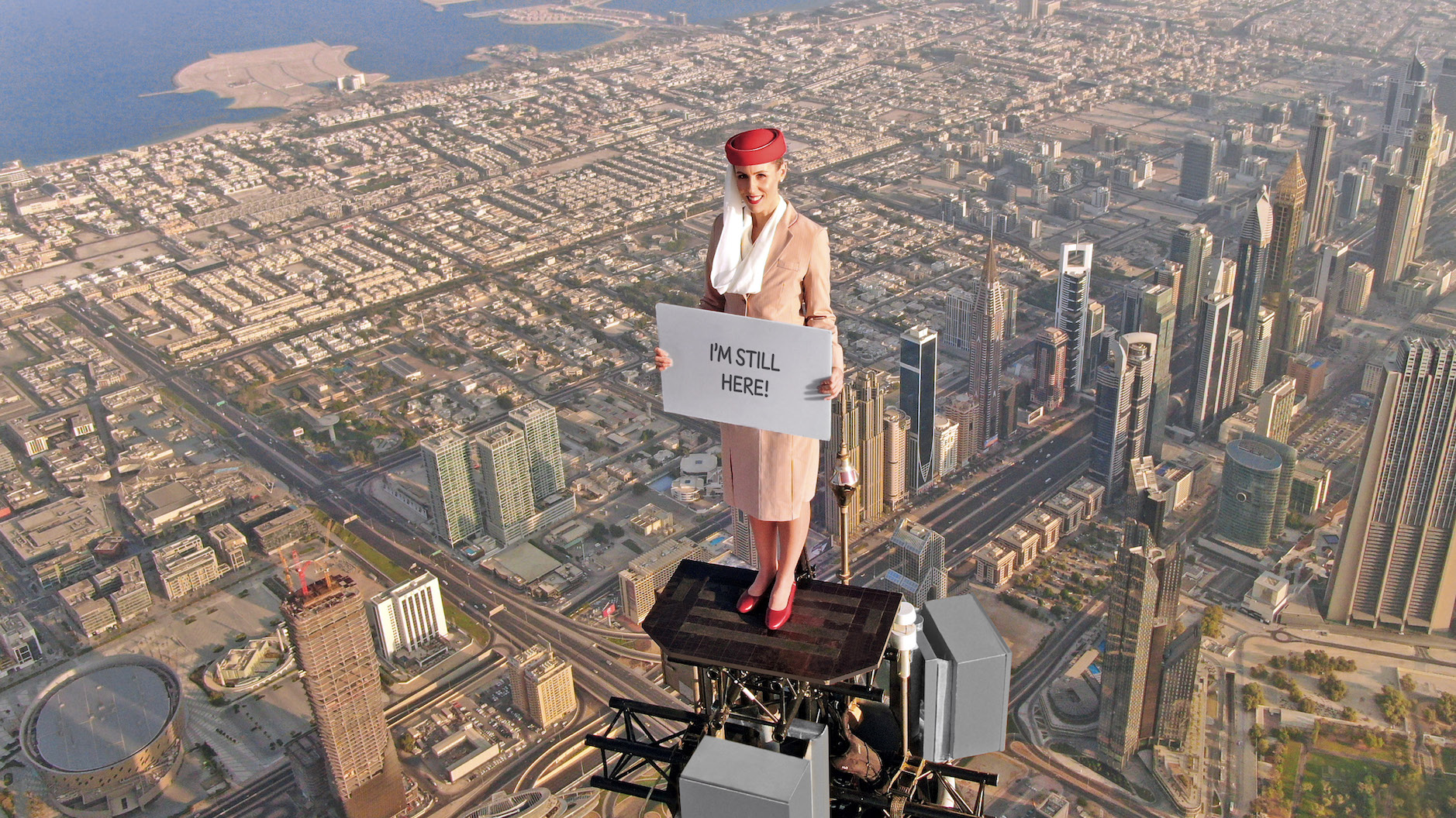Emirates setzt spektakuläre Burj Khalifa/Expo 2020 Dubai-Kampagne fort