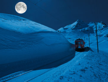 Romantische Bahnausflüge mit der Rhätischen Bahn im Winter 2022