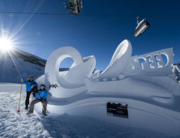 Bob-Skulptur ist Ischgls „Form in Weiß“ 2022