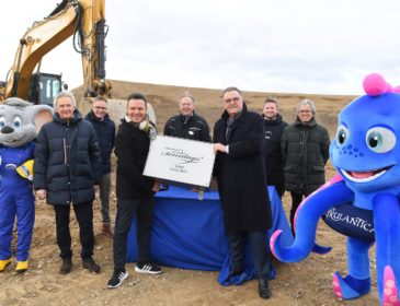 Grundsteinlegung für „Immer wieder sonntags“- Arena im Europa-Park