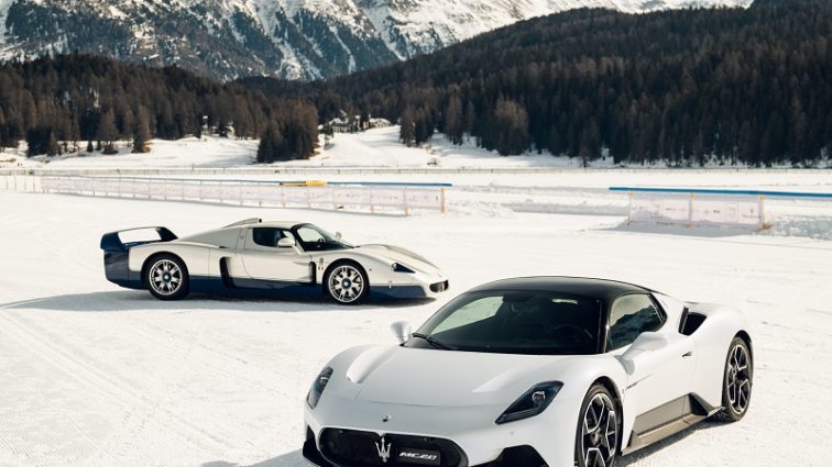 Maserati beim THE I.C.E. St. Moritz – International Concours of Elegance