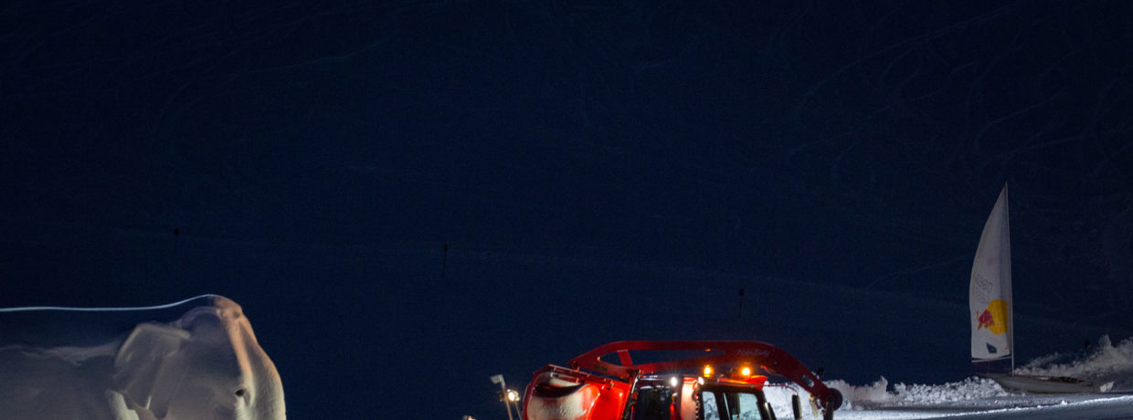 Das Gletscherschauspiel HANNIBAL auf dem Rettenbachgletscher in Sölden