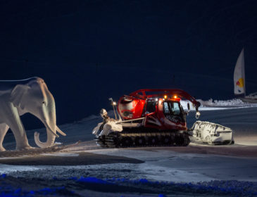 Das Gletscherschauspiel HANNIBAL auf dem Rettenbachgletscher in Sölden