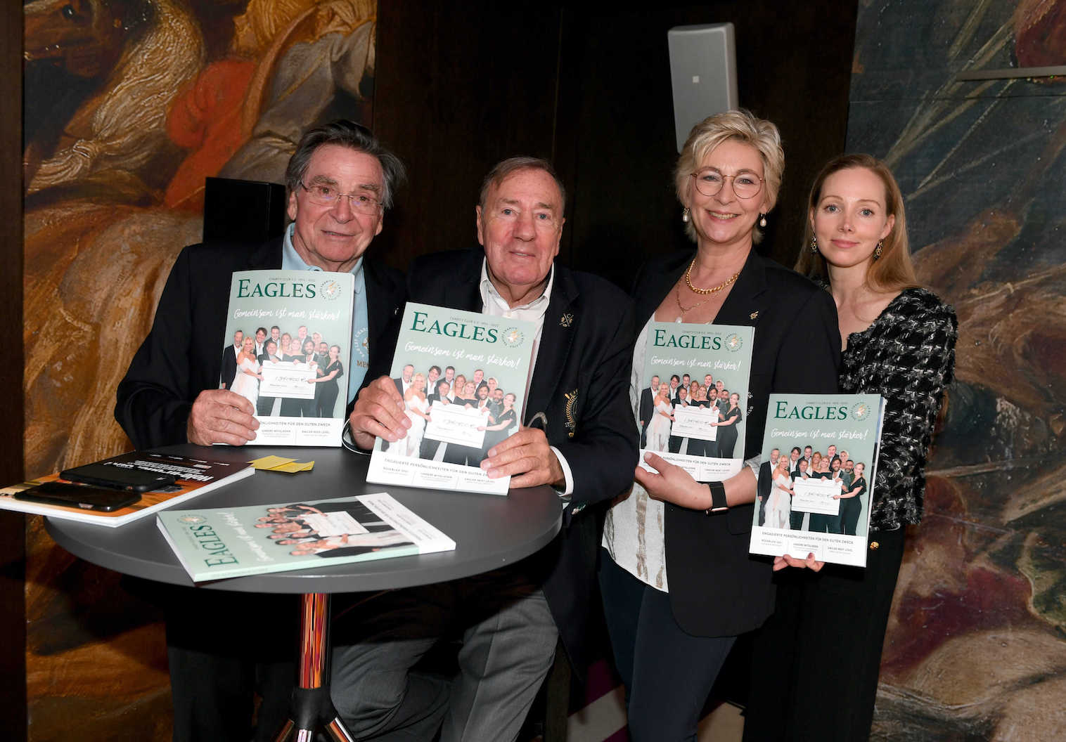EAGLES Magazinpräsentation im Hotel Vier Jahreszeiten Kempinski München