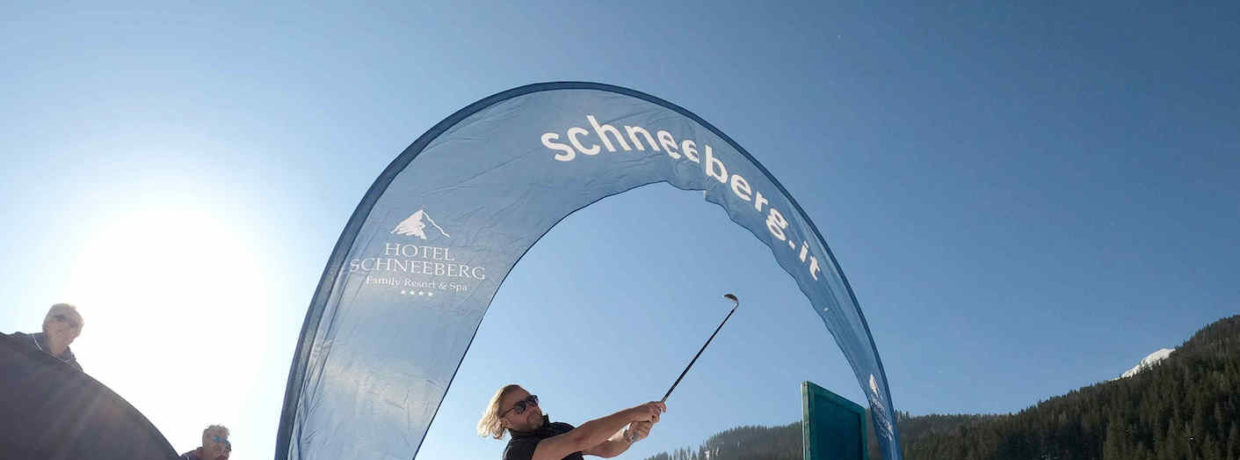 “Golf on Snow Cup” im Hotel Schneeberg Family Resort & SPA in Südtirol