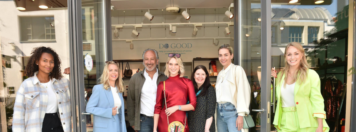 Eröffnung der Do Good-Pop-Up-Boutique zugunsten Women for Women International