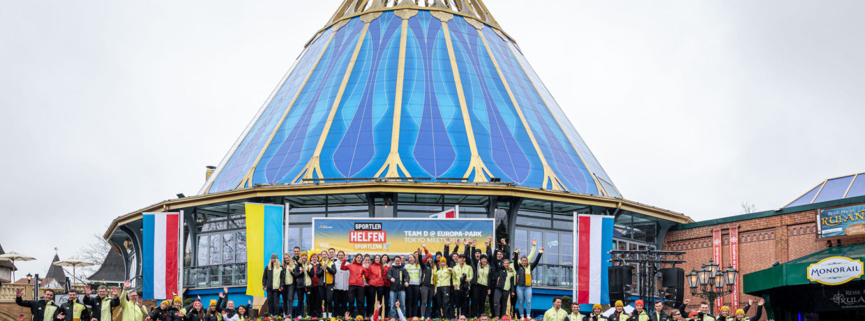 Olympioniken und Paralympioniken feiern im Europa-Park
