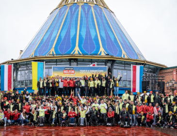 Olympioniken und Paralympioniken feiern im Europa-Park