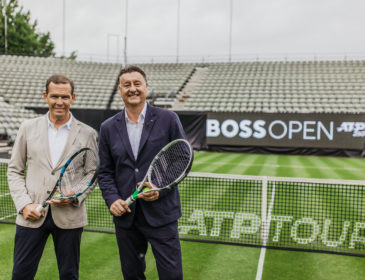 Aufschlag in die Zukunft! Das Tennis-Highlight am Stuttgarter Weissenhof heißt ab sofort BOSS OPEN