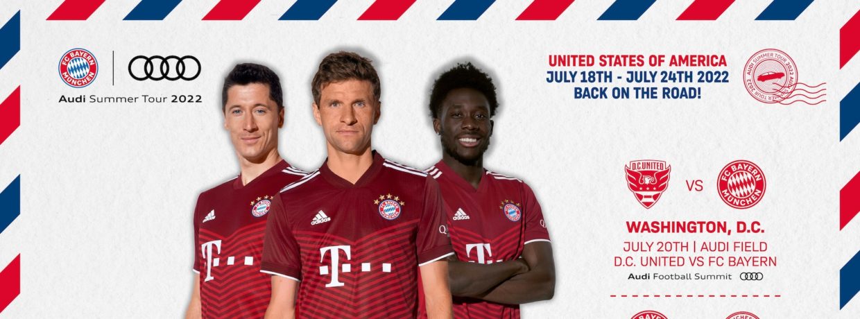 Audi geht mit dem FC Bayern zum fünften Mal auf Summer Tour in die USA