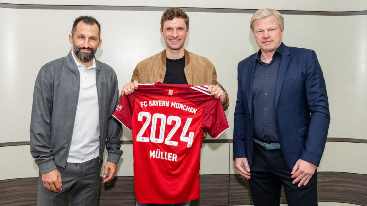 FC Bayern verlängert Vertrag: Thomas Müller bleibt bis 2024