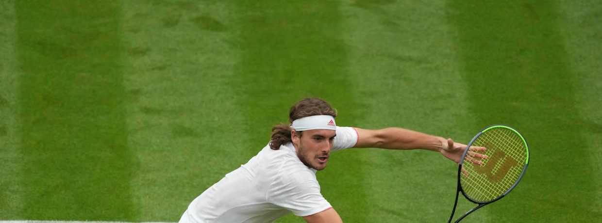 Stefanos Tsitsipas schlägt zum ersten Mal bei den BOSS OPEN in Stuttgart auf