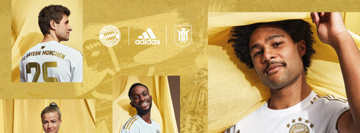 Das neue FC Bayern-Trikot erneut mit Münchner Kindl
