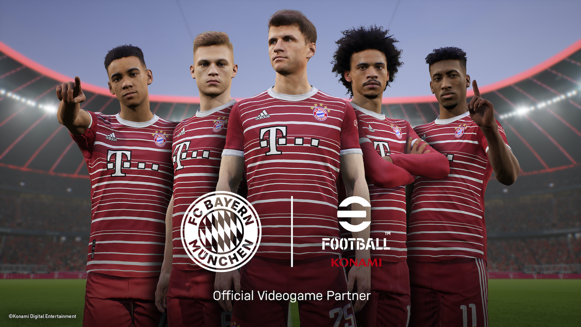 FC Bayern und KONAMI verlängern Platin Partnerschaft
