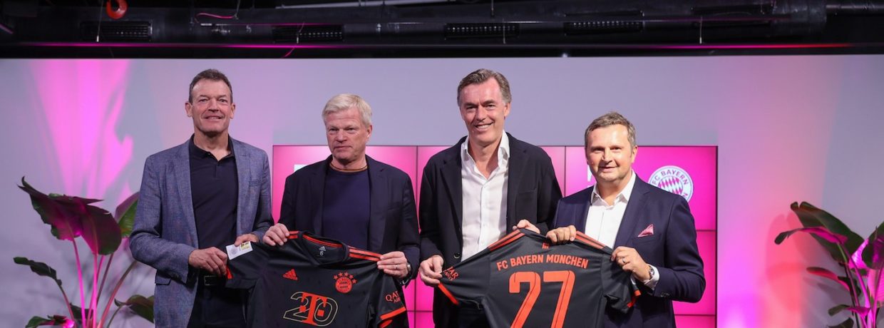 FC Bayern und Telekom verlängern bis 2027- über 20 Jahre Partnerschaft