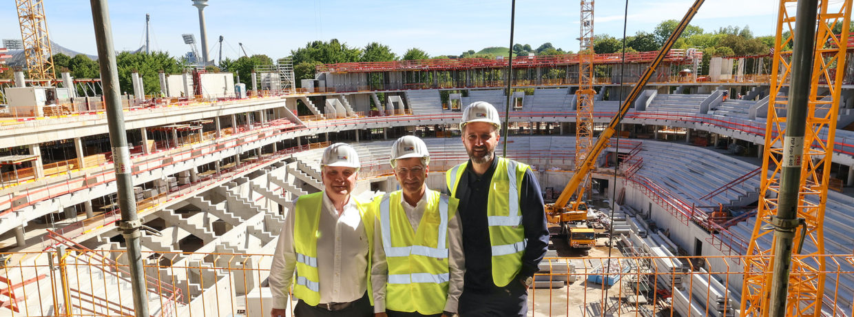 SAP Garden: Hainer, Hoeneß und Pesic besuchen neues „Experience Center“