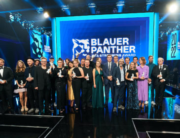 Die Preisträger:innen des „Blauer Panther – TV & Streaming Award“ 2022