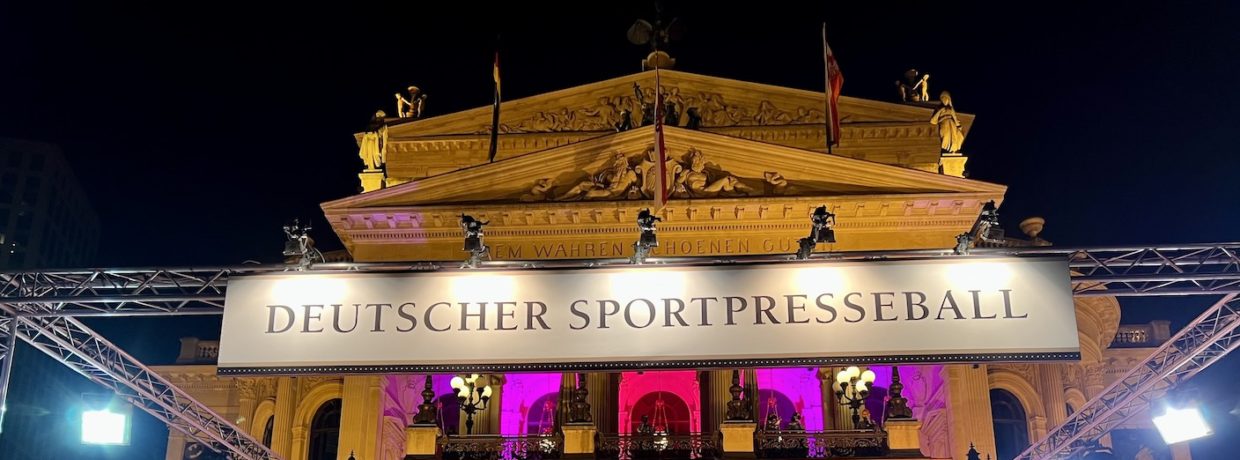 Das war der 40. Deutsche SportpresseBall in der Alten Oper in Frankfurt