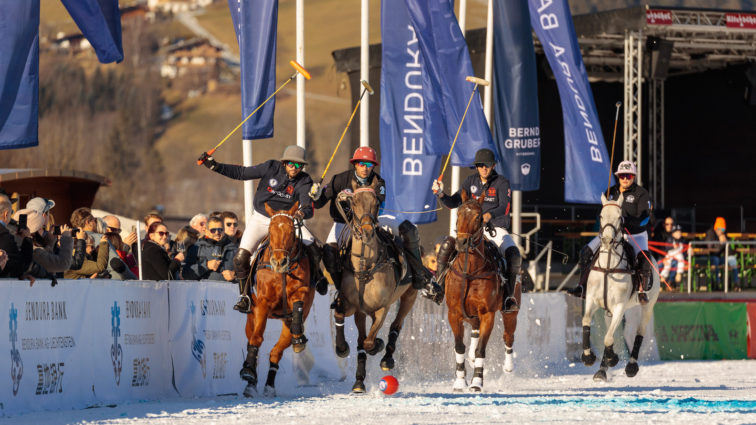 Das große 20-jährige Jubiläum: Bendura Bank Snow Polo World Cup Kitzbühel 2023