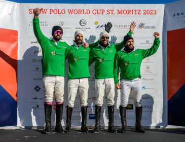 Team Azerbaijan Land of Fire verteidigt den Titel am Snow Polo World Cup St. Moritz
