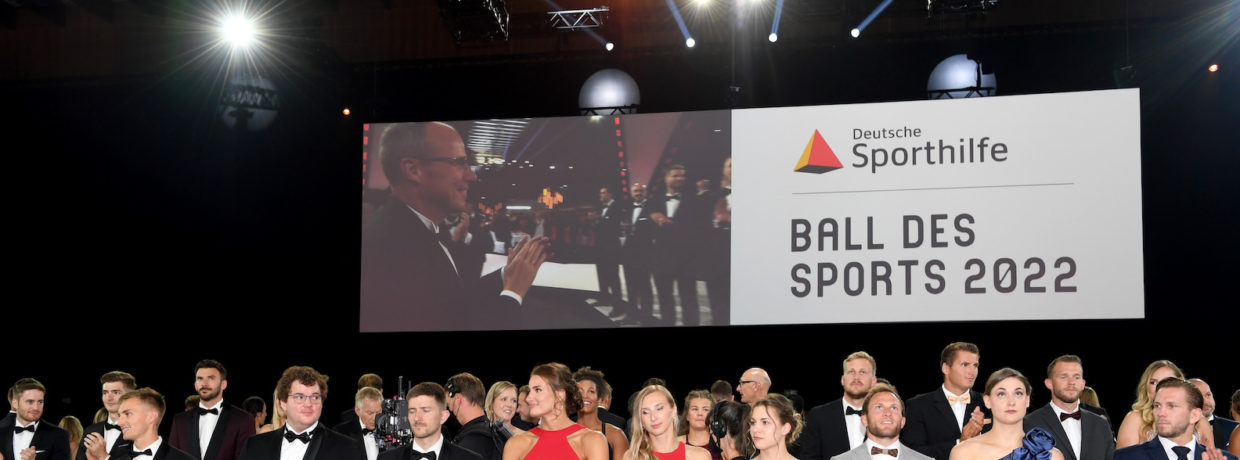 Ball des Sports 2023 mit Prominenz aus Sport, Politik, Wirtschaft und Gesellschaft