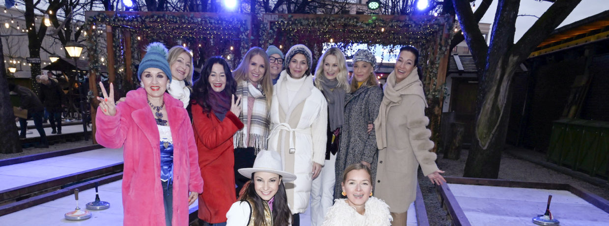 Neujahrs-Eisstockschießen am Paulaner am Nockherberg in München