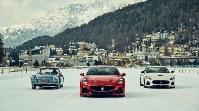 Glitzernder Auftritt von Maserati bei The I.C.E. in St. Moritz