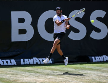Matteo Berrettini greift bei den BOSS OPEN 2023 nach dem Hattrick