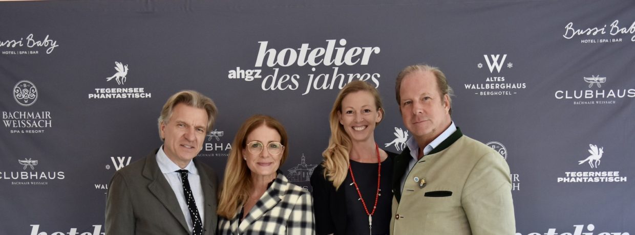 Award-Feier „Hotelier des Jahres“ im Spa & Resort Bachmair Weissach