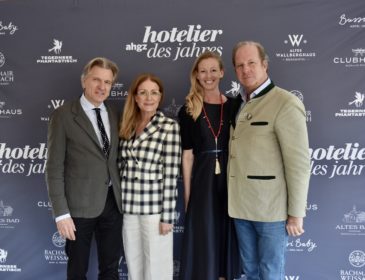 Award-Feier „Hotelier des Jahres“ im Spa & Resort Bachmair Weissach