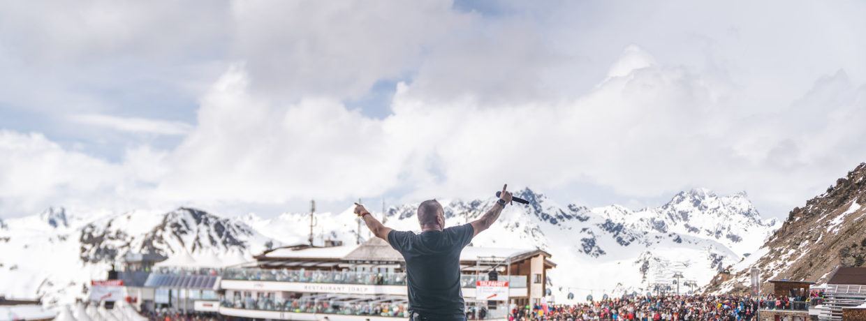 Eros Ramazzotti bringt zum Saisonende in Ischgl den Schnee zum Schmelzen