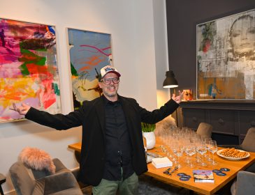„Kunst & Wasser“-Vernissage im Alps Quartier in München
