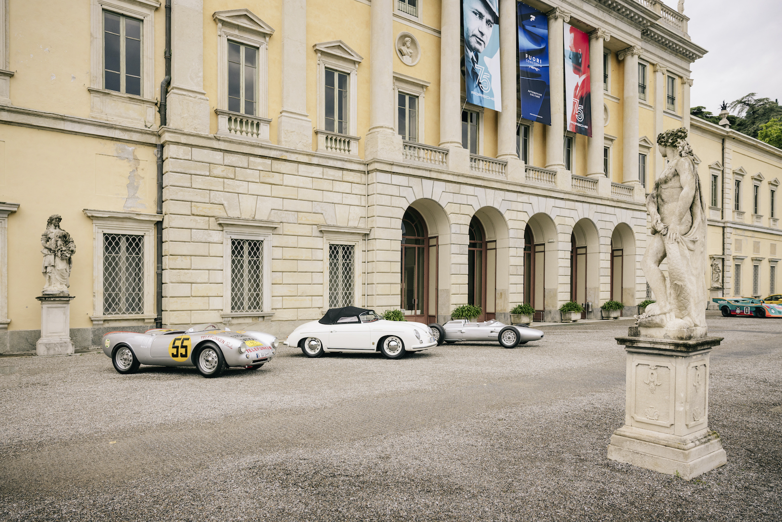 Ikonen und Einzelstücke aus dem Porsche Museum beim „FuoriConcorso“