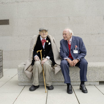 David Hockney besuchte das Museum Würth 2 in Künzelsau