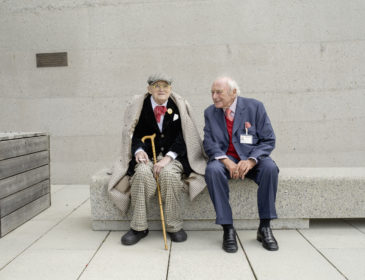 David Hockney besuchte das Museum Würth 2 in Künzelsau