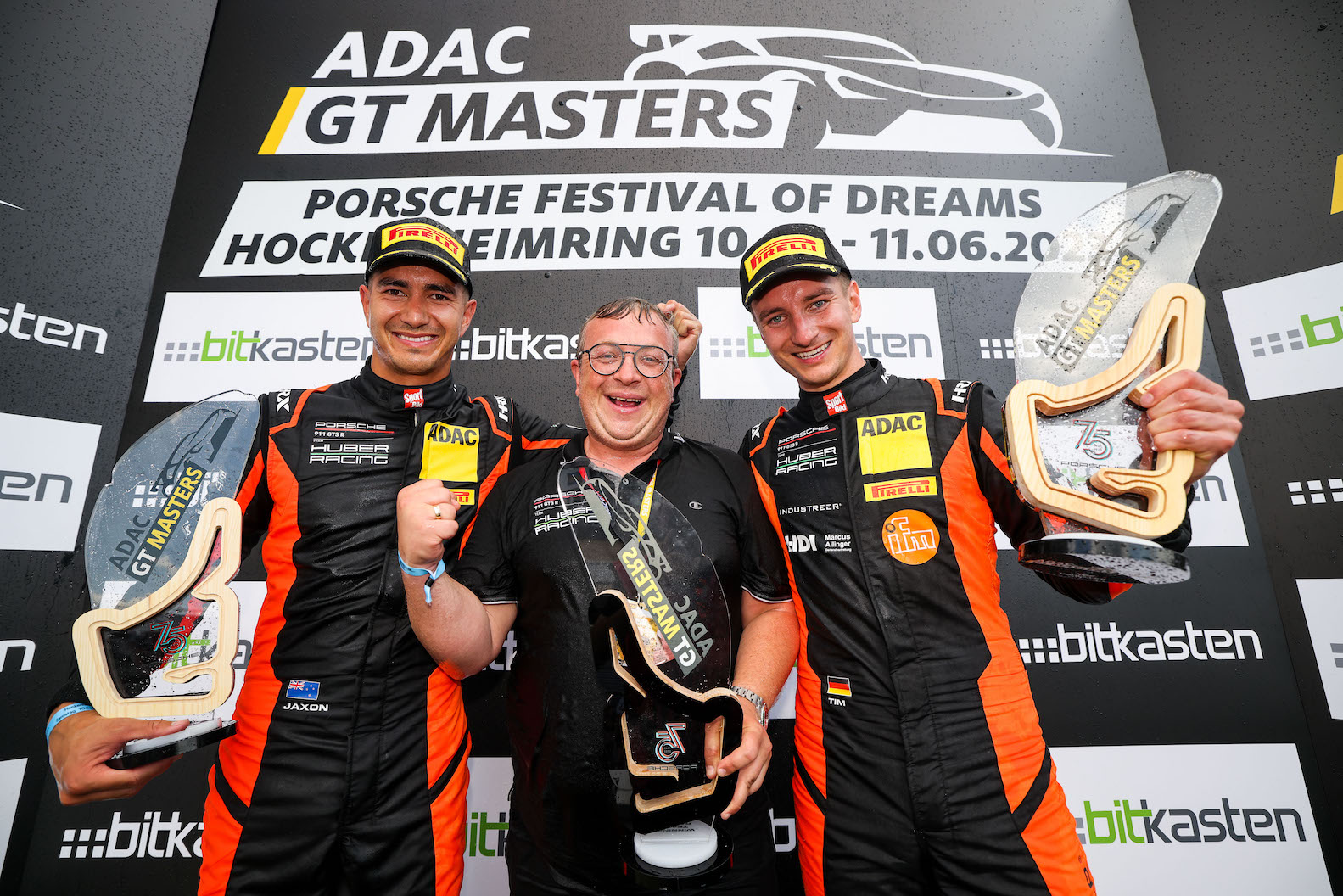 Sieg im ersten ADAC GT Masters-Rennen: Huber Racing jubelt in Hockenheim