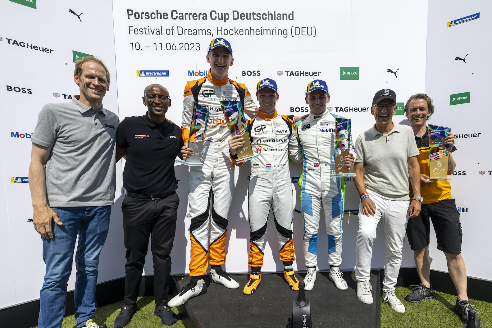 Porsche Carrera Cup Deutschland: Larry ten Voorde siegt zum sechsten Mal in Hockenheim