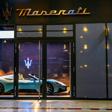 Maserati mit neuem Showroom in München – in der Motorworld