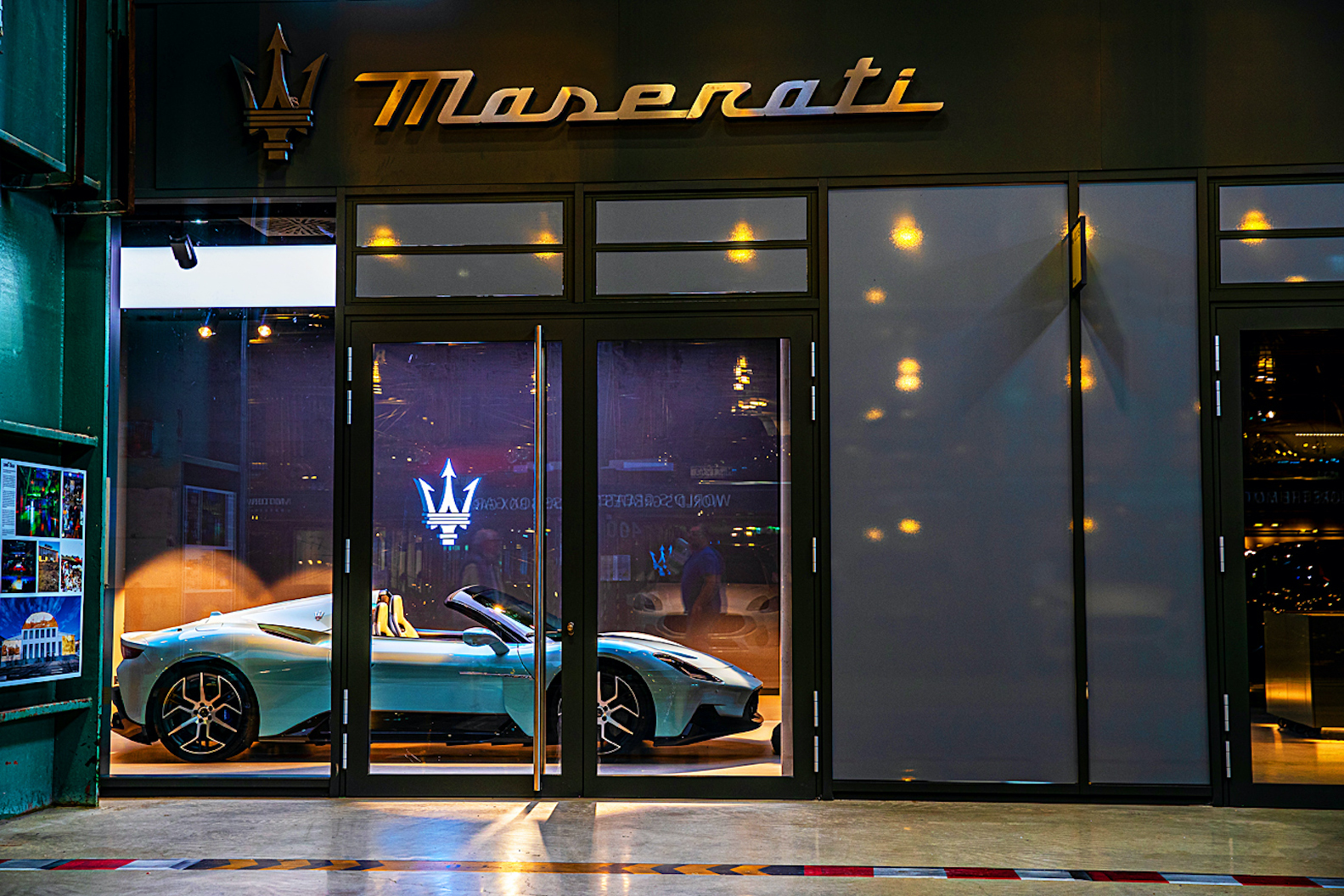 Maserati mit neuem Showroom in München - in der Motorworld