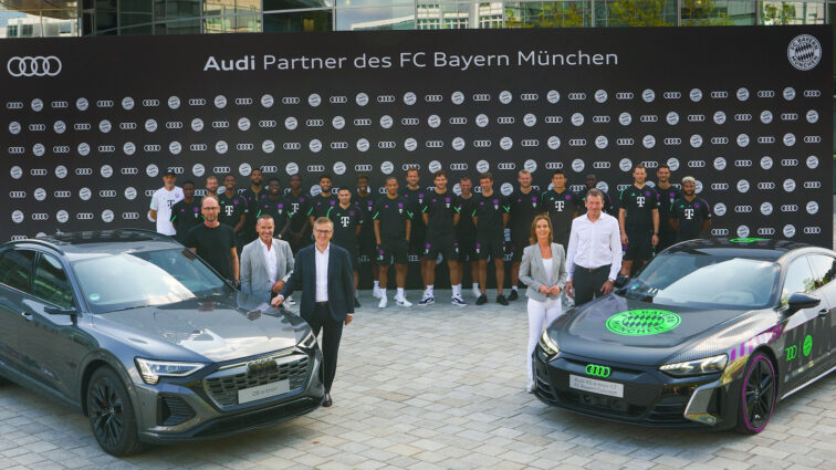 FC Bayern erhält neue Dienstwagen –  Audi veräußert Spielerautos