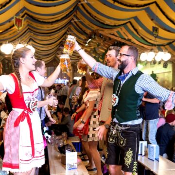 Das Fürstenbergzelt auf dem Cannstatter Wasen mit neuem Festwirt