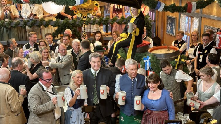 Eröffnung des Oktoberfests 2023: So war der Wiesn-Anstich in München